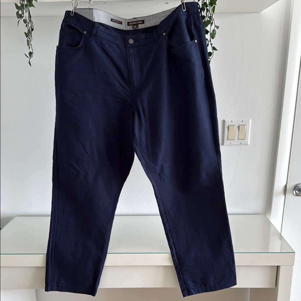 Men's Navy Blue Jeans